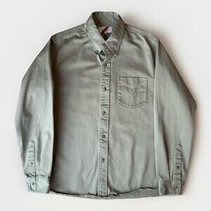 Best Made CO Shirt Large Khaki Long Sleeve Button Up Minimalist New York